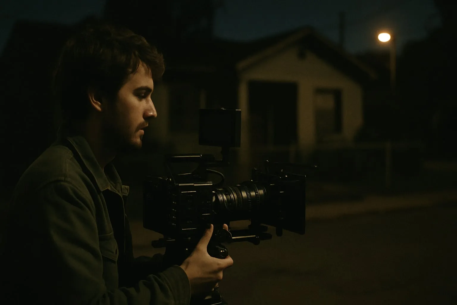 Filmando curtas noturnos em locações reais e econômicas