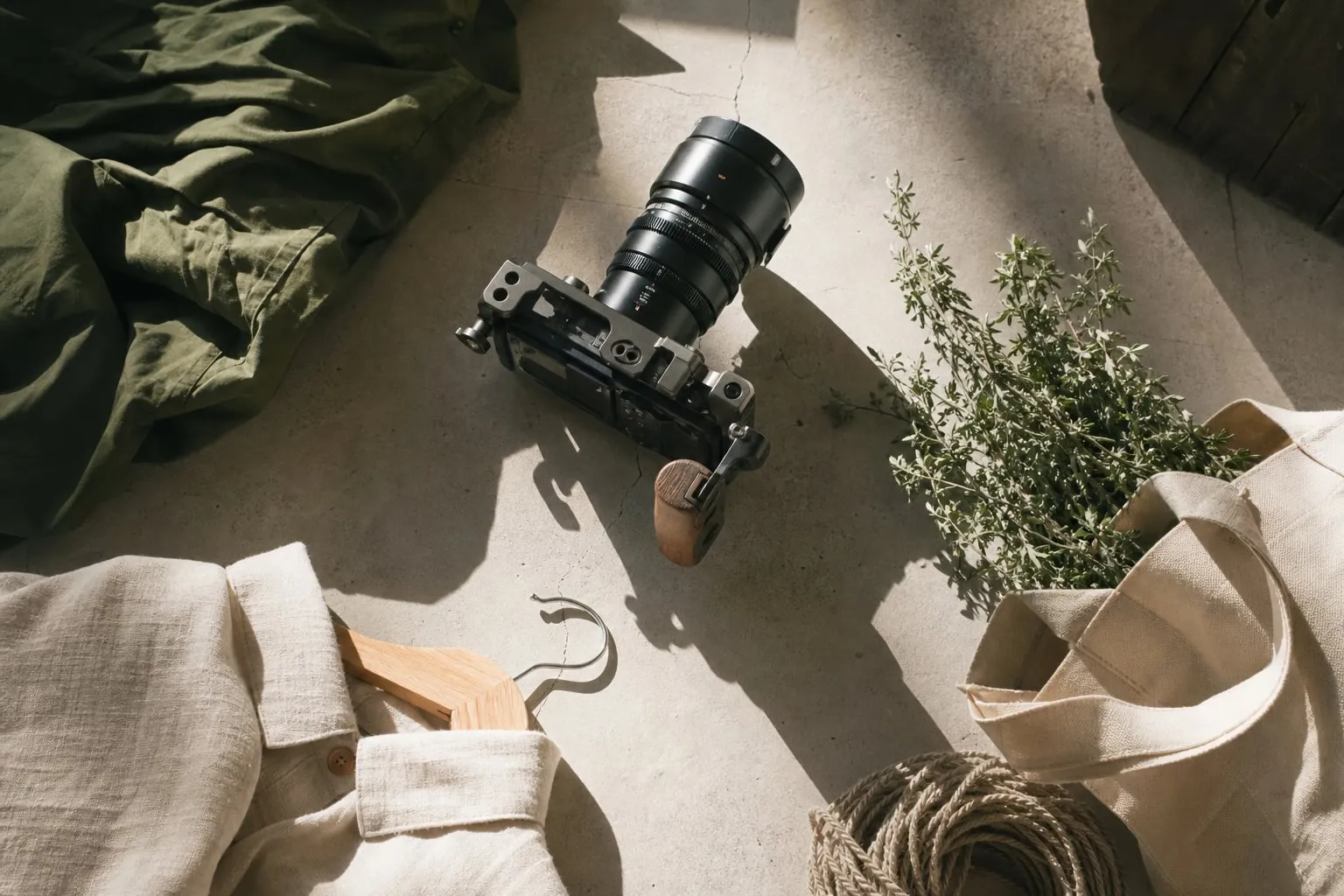 Filmagem de moda sustentável: roteiro técnico para espaços