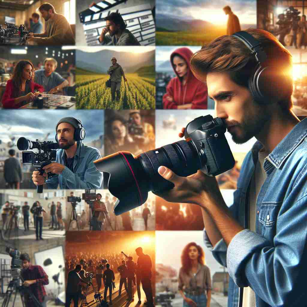 An image illustrating Como Montar Portfólio de Filmmaker