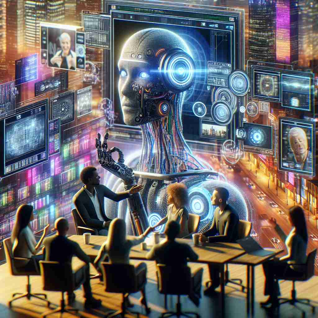 An image illustrating Curta‑Metragem com IA Roteiro e Produção