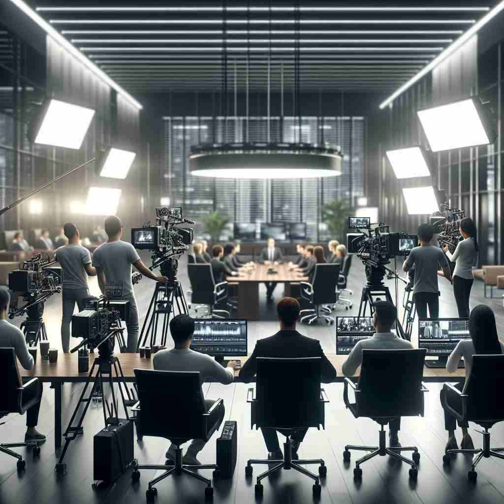 An image illustrating Vídeo Institucional e Filmagem Corporativa: Potencializando Marcas