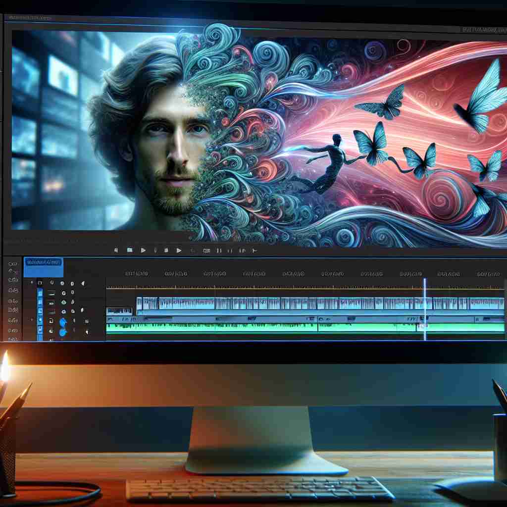 An image illustrating Transições Criativas para Edição de Vídeo